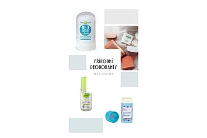 přírodní deodorant