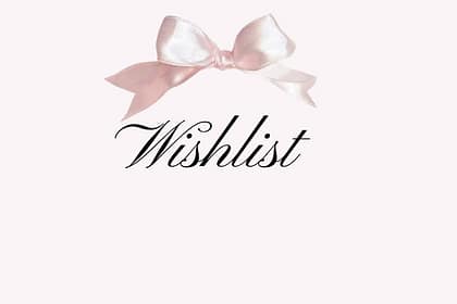 wishlist